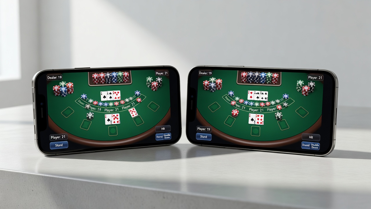 Há diferença de jogos entre app nativa e web mobile? - casino móvel